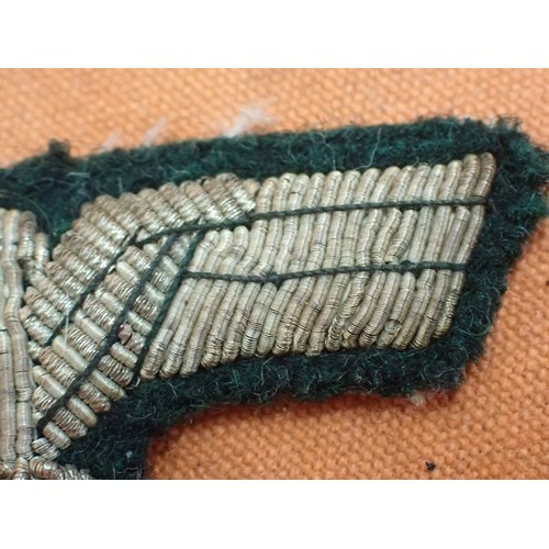 WW2 German Army officers cap eagle Untouched eagle with a nice looking ...