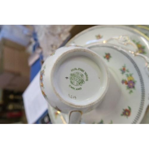 360 - A BOX OF BURLEIGH DINNERWARE