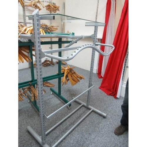 502 - Two free standing display units