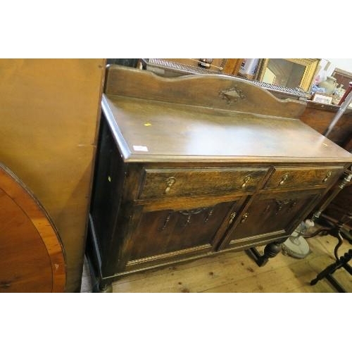 67 - A SIDEBOARD, WIDTH 48IS X DEPTH 17.5INS X HEIGHT 38INS