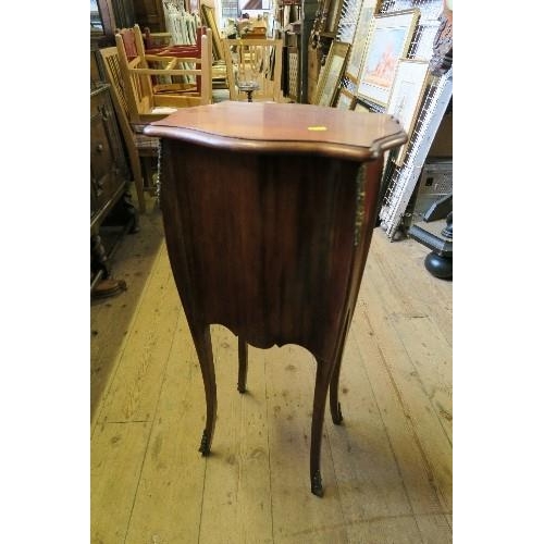 96 - A CHEST OF DRAWERS, WITH APPLIED GILT  MOUNTS AND PORCELAIN PANELS, WIDTH 16INS X DEPTH 12.5INS X HE... 