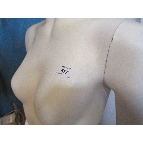 517 - A life-size female mannequin