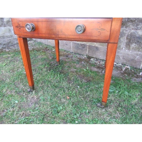 32 - A 19th century mahogany folding pot cupboard / dressing table, the top opening to reveal apertures a... 