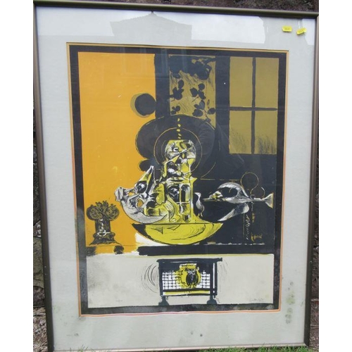 72 - Graham Sutherland, limited edition lithograph, Tour de Oiseaux, 26ins x 19.5ins (D)