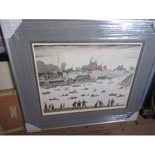 76 - A signed L S Lowry artist's proof, 