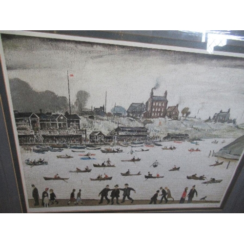 76 - A signed L S Lowry artist's proof, 