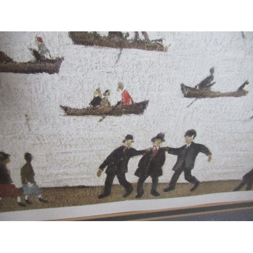 76 - A signed L S Lowry artist's proof, 