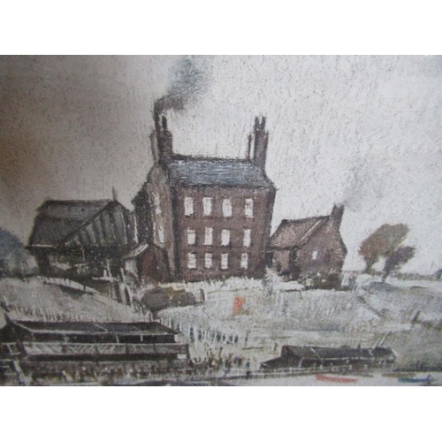 76 - A signed L S Lowry artist's proof, 