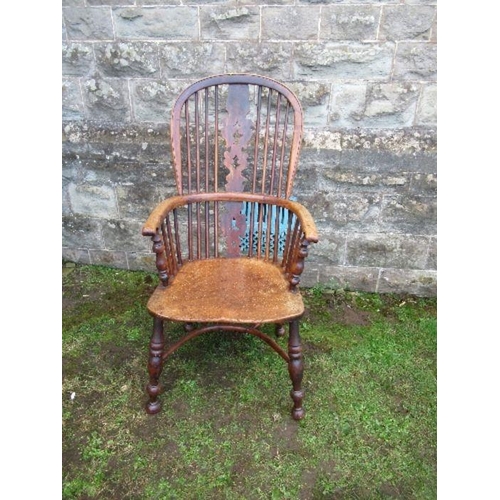 4 - A Windsor armchair