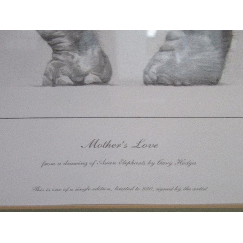 184 - Gary Hodges, signed print, Mother Love