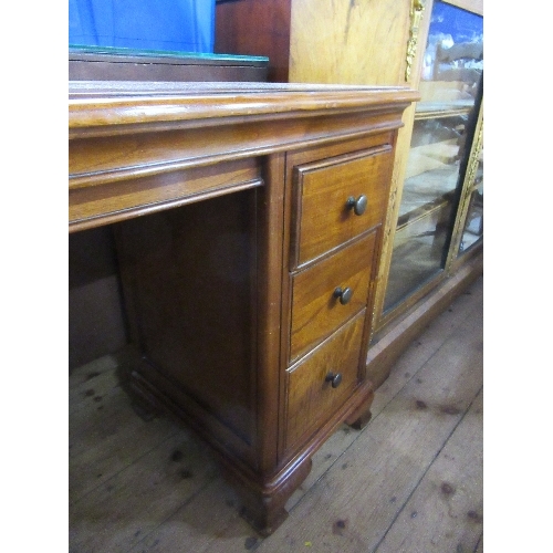 29 - A Frank Hudson desk, width 55.5ins x depth 20ins