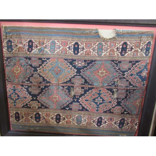 106 - A cradle lace from North West Iran, 26ins x 32ins, with receipt