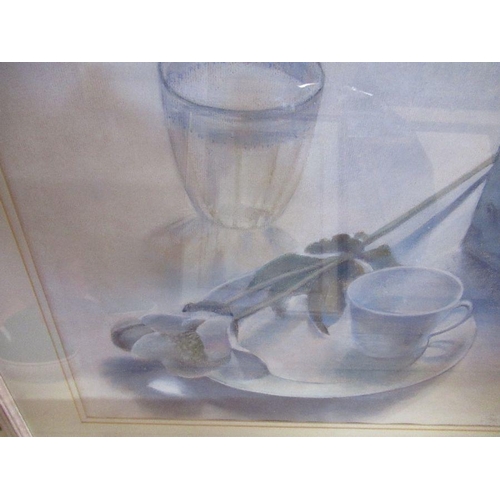 130 - Fay Shirley, watercolour, Still Life with Hellebore, 17ins x 21ins