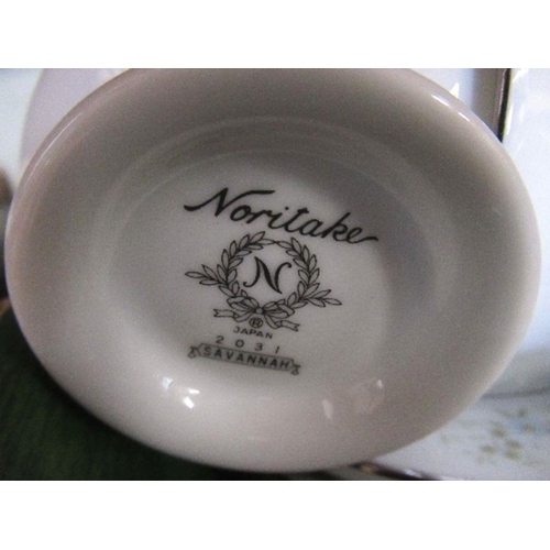 156 - A large collection of Noritake china, Nile and Savannah patterns