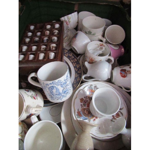 251 - Two boxes of assorted Coronation china, to include jugs, tea pot, mugs, vases etc