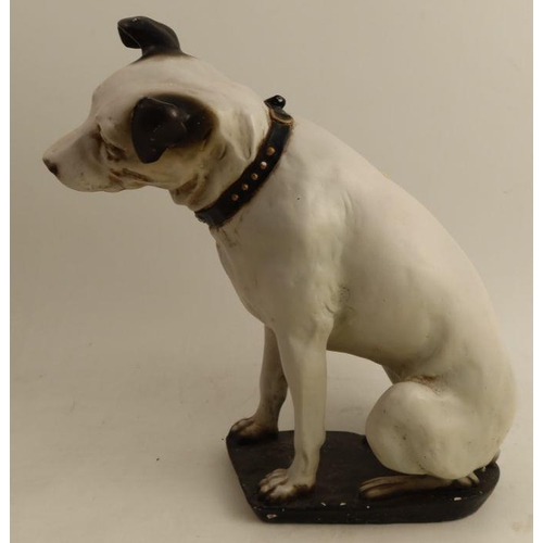 238 - A modern resin model, His Masters Voice, height 14.5ins