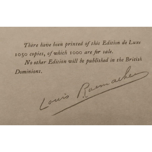 255 - The Great War in 1916 by Louis Raemaekers, Edition de Luxe of 1050 copies signed by Louis Raemakers ... 