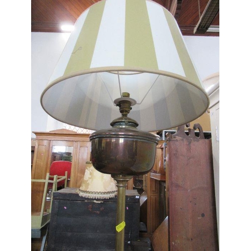 34 - An ornate gilt standard lamp