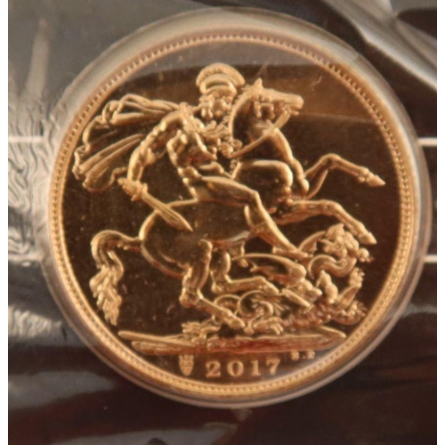 405 - A 2017 sovereign, commemorating the Battle of Passchendaele 31 July 1917