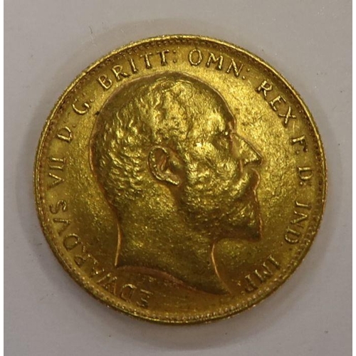 414 - A 1902 gold sovereign