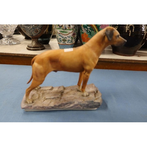 199 - An Albany Fine China limited edition model, Ridgeback dog, modelled by Neil Campbell