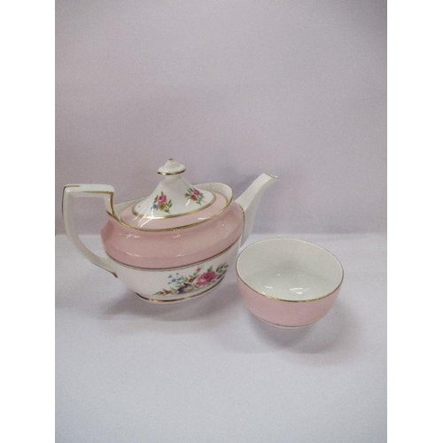 218 - A Royal Worcester six piece tea set, 'Miranda' pattern