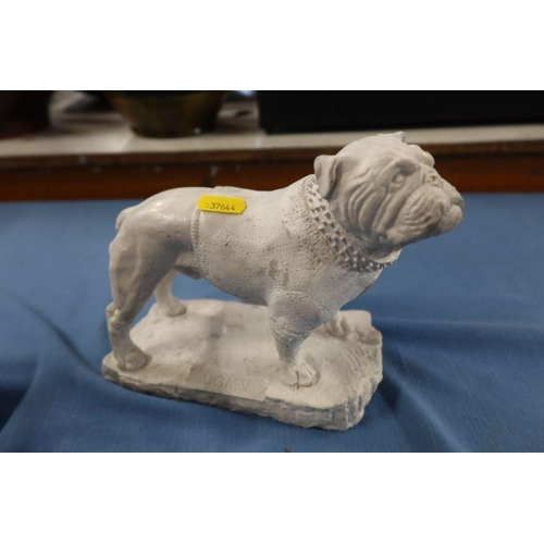 272 - An Albany Fine China bronze and porcelain model, of a King Charles Spaniel, af, together with a maqu... 