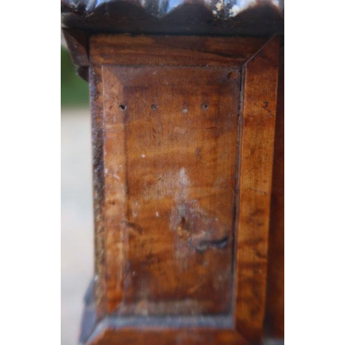 100 - A 19th century birds eye maple center table, of rectangular form, fitted with two real frieze drawer... 