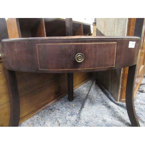 131 - A 19th century mahogany washstand