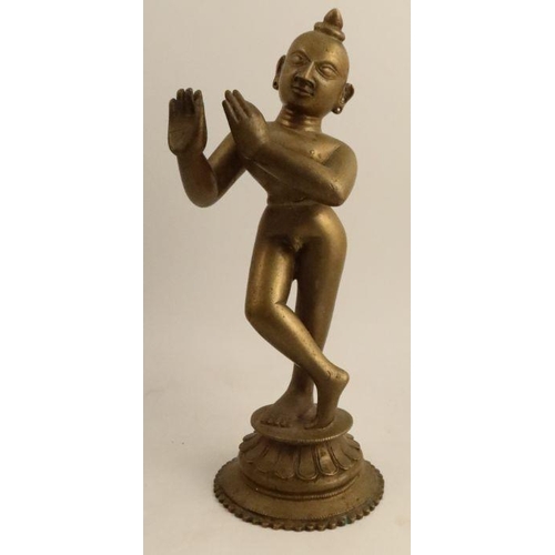 248 - Indian / Himalayan copper alloy figures of deity