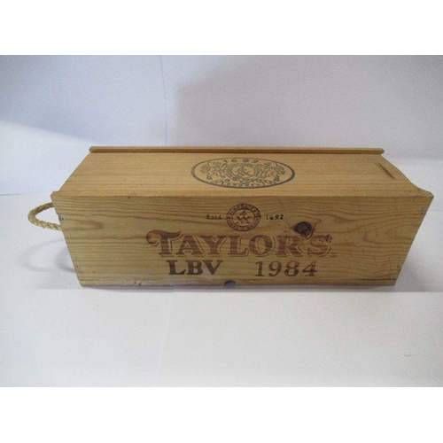 291 - Two boxed bottles of vintage port, Taylor's 1978 and 1984