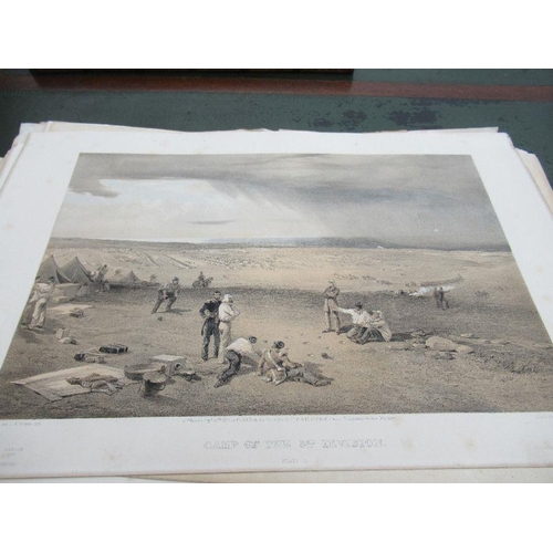 342 - Aquatint Engravings from The Seat of War in the East 1855-1856. Elephant folio 22