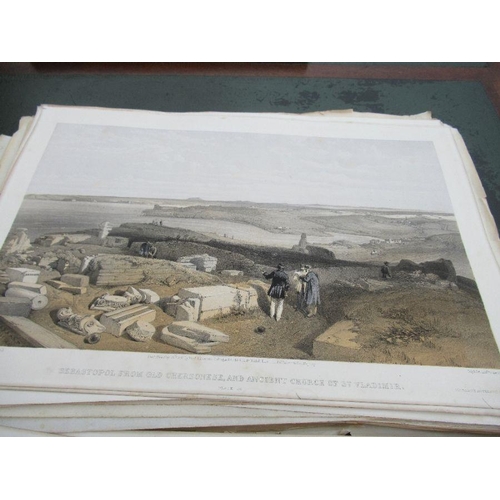 342 - Aquatint Engravings from The Seat of War in the East 1855-1856. Elephant folio 22