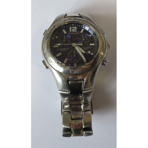 364 - A Gents stainless steel Acurist wristwatch