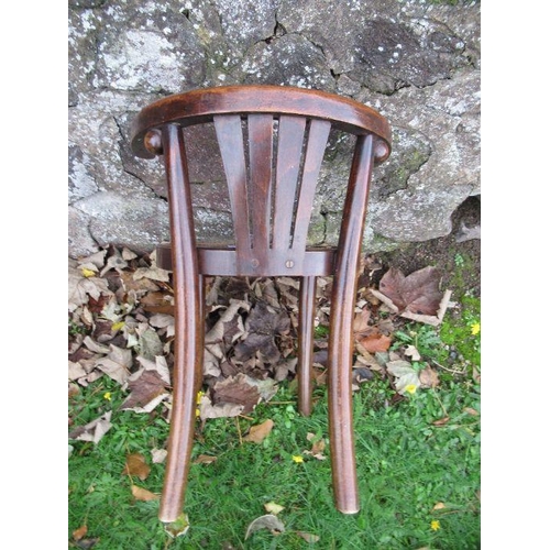 53 - A bentwood child's chair