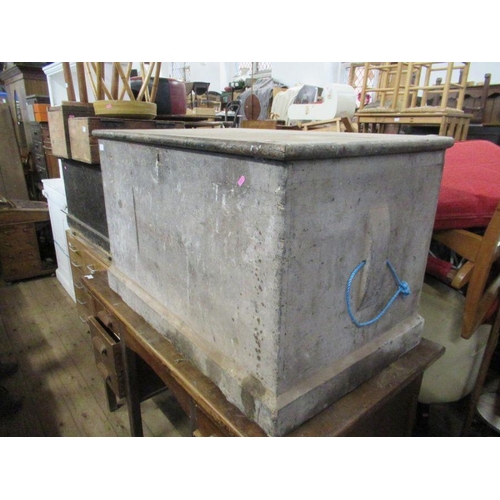 57 - A large tool box , width 43ins, depth 30ins, height 26ins