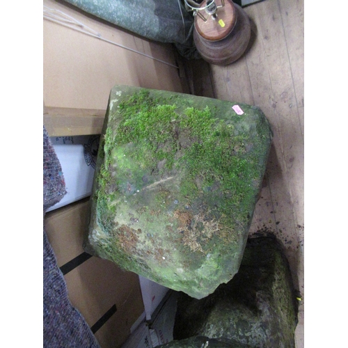 78 - Two staddle stone