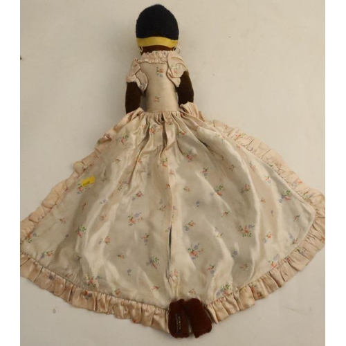 248 - An Allwin child's nightdress case, formed as a cloth doll