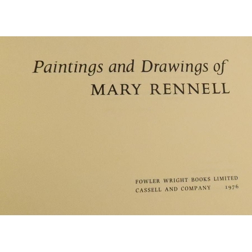 268 - Paintings & Drawings of Mary Rennell, by Nigel Fowler Wright, Cassell & Co, 1976 limited edition of ... 