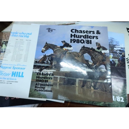 274 - Chasers and Hurdlers  18 books on form 1976-1993 excellent condition with many pages and pictures on... 