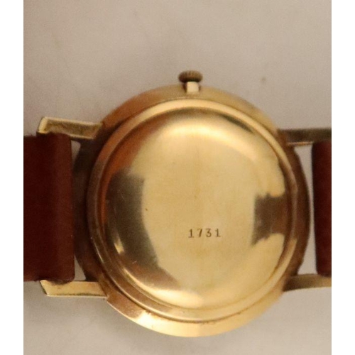 358 - A Tudor Prince self winding gold plated gentleman's wrist watch