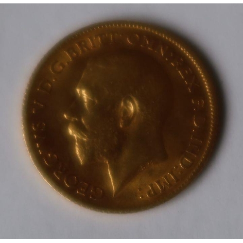 381 - A 1912 gold half sovereign