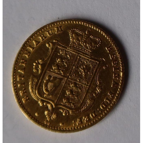 382 - An 1870 gold half sovereign