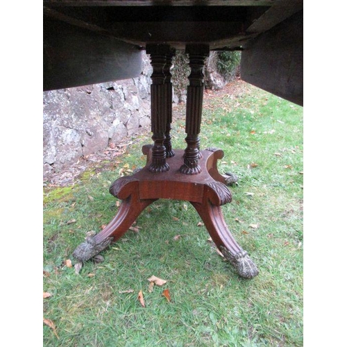 46 - A 19th century mahogany Pembroke table