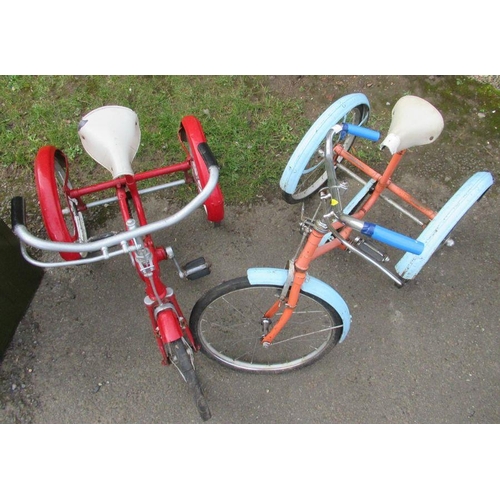 57 - Two Vintage children's tricycles