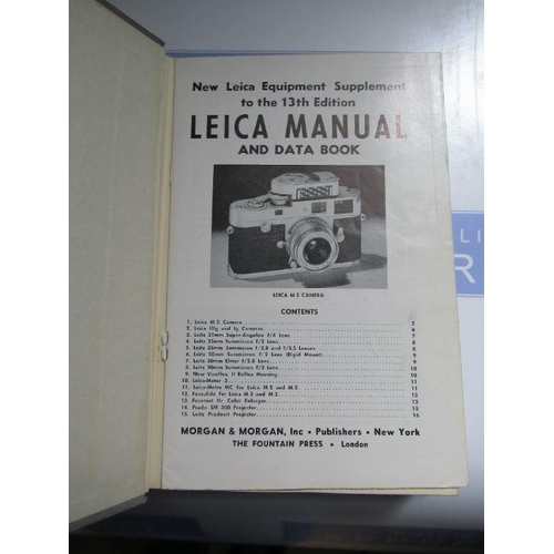 176 - 'The Leica Manual' by Willard D.Morgan and Henry M.Lester, published by Morgan and Lester, 1935, Ame... 