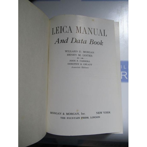 176 - 'The Leica Manual' by Willard D.Morgan and Henry M.Lester, published by Morgan and Lester, 1935, Ame... 