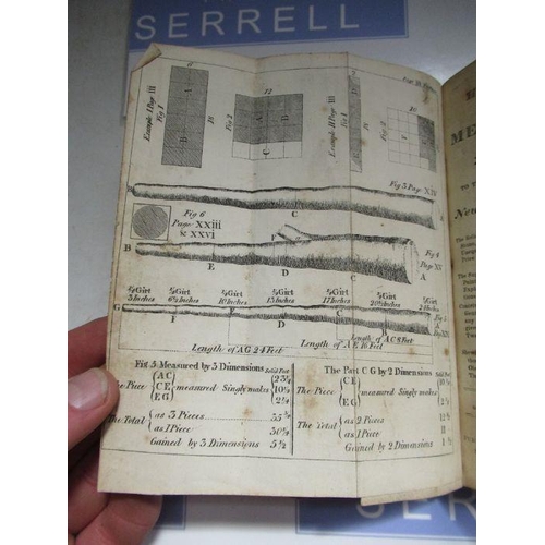 178 - 'Hoppus's Practical Measurer' , A new stereotype edition, 1841, leather binding, 'Young's Arithmetic... 