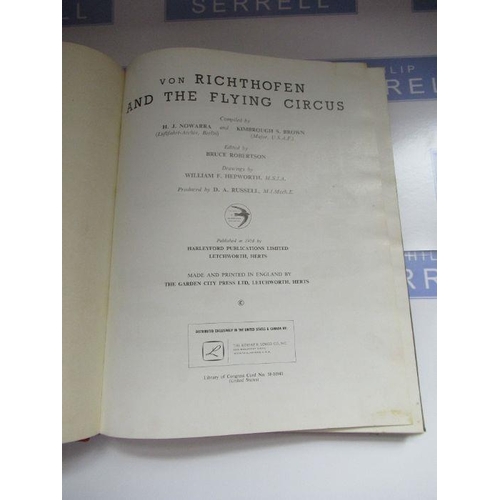 181 - 'Von Richtofen and The Flying Circus' by H.J.Nowarra and Kimbrough S.Brown , Harleyford Publcations ... 