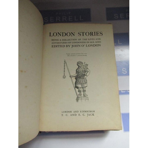 183 - 'London Stories' edited by John O'London, published by T.C and E.C Jack, Two Volumes